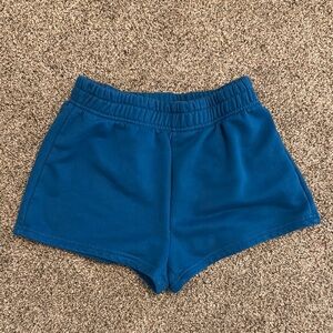 SHEIN Women's Athletic Blue Shorts